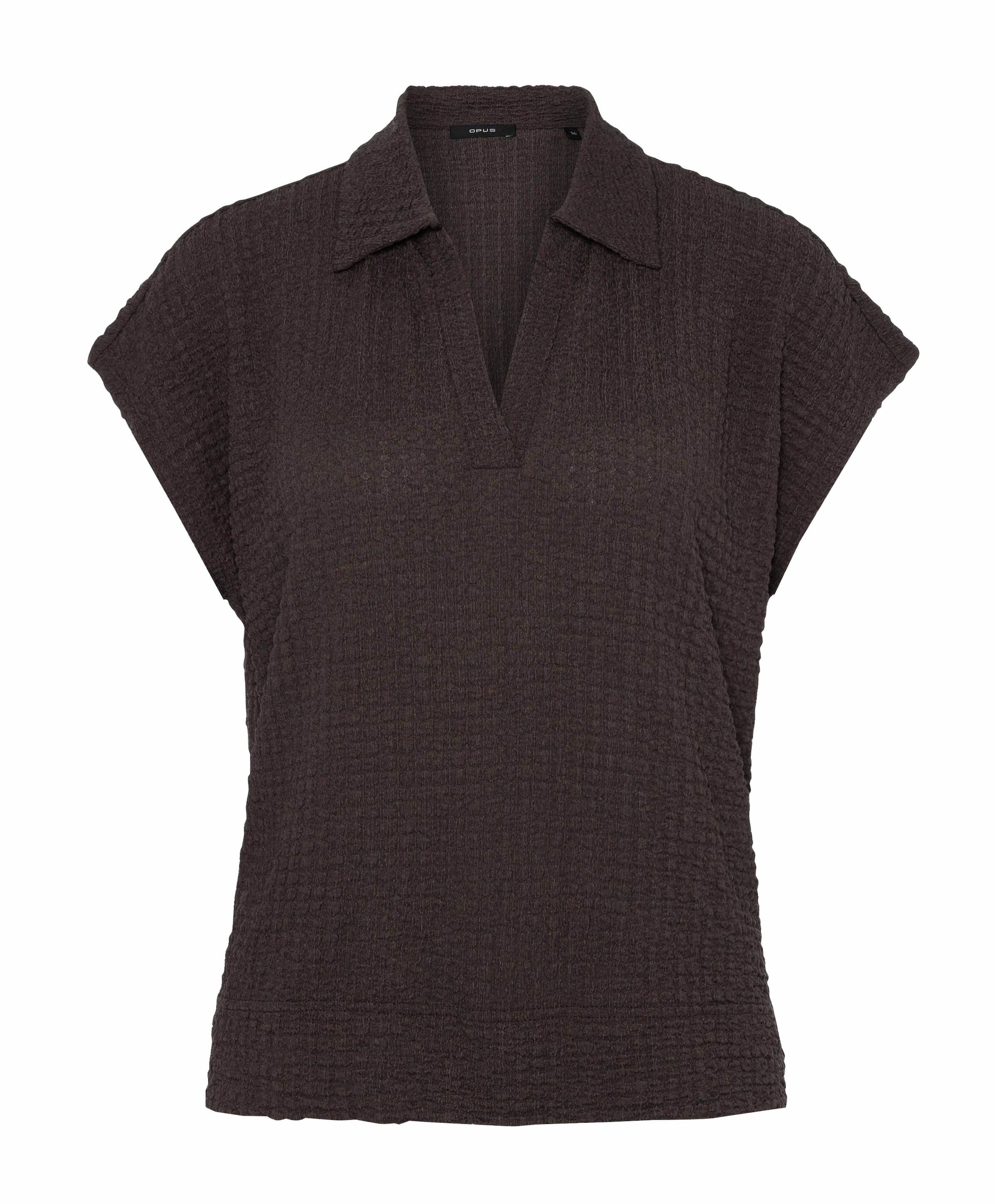 Dames T-shirt bruin