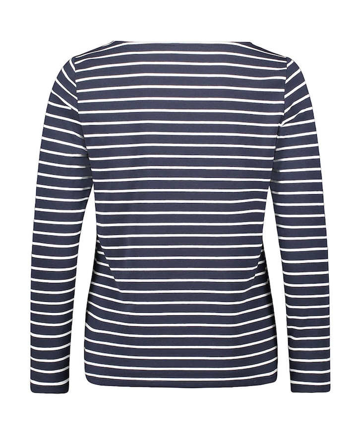 Dames longsleeve blauw
