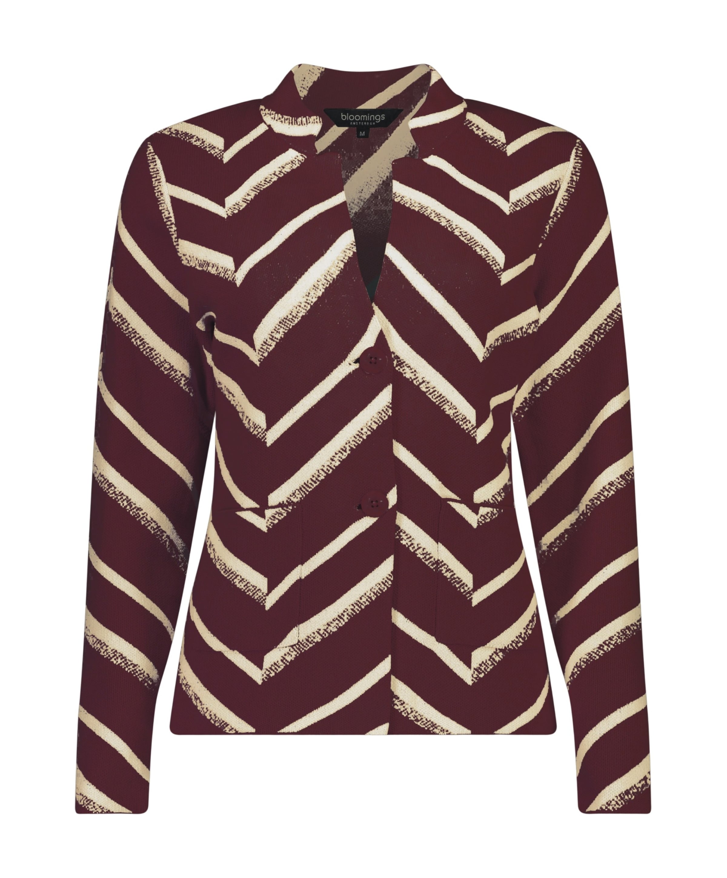 Dames jas bordeaux