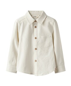 Meisjes blouse lange mouw ecru