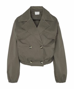 Dames jas groen