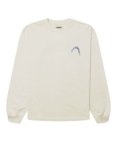 Heren longsleeve ecru