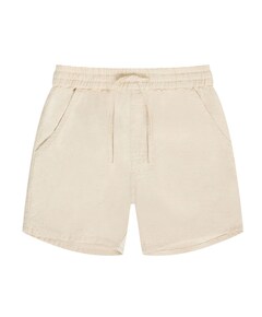 Linen jongens korte broek beige