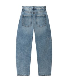 Baggy twisted dames jeans blauw