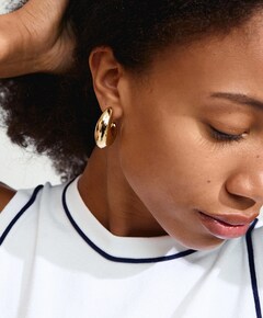 Dames oorbellen goud