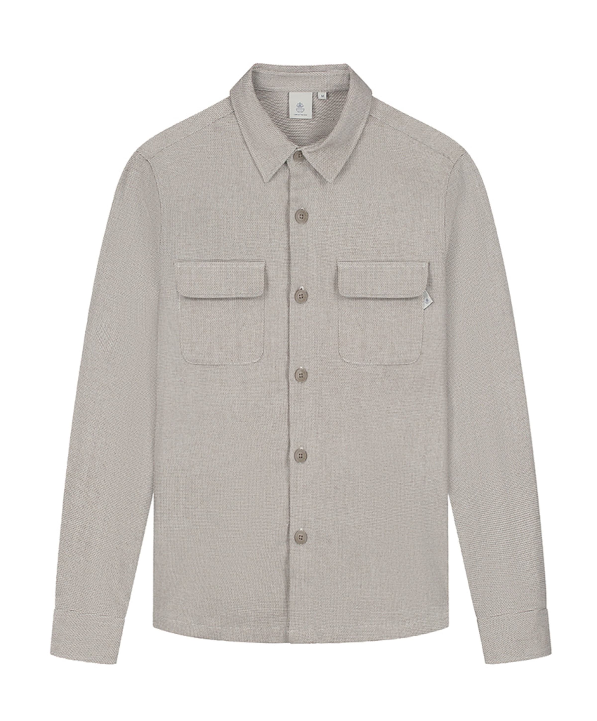 Heren overshirt bruin