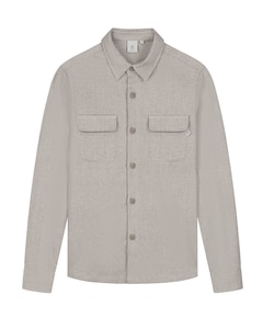Heren overshirt bruin