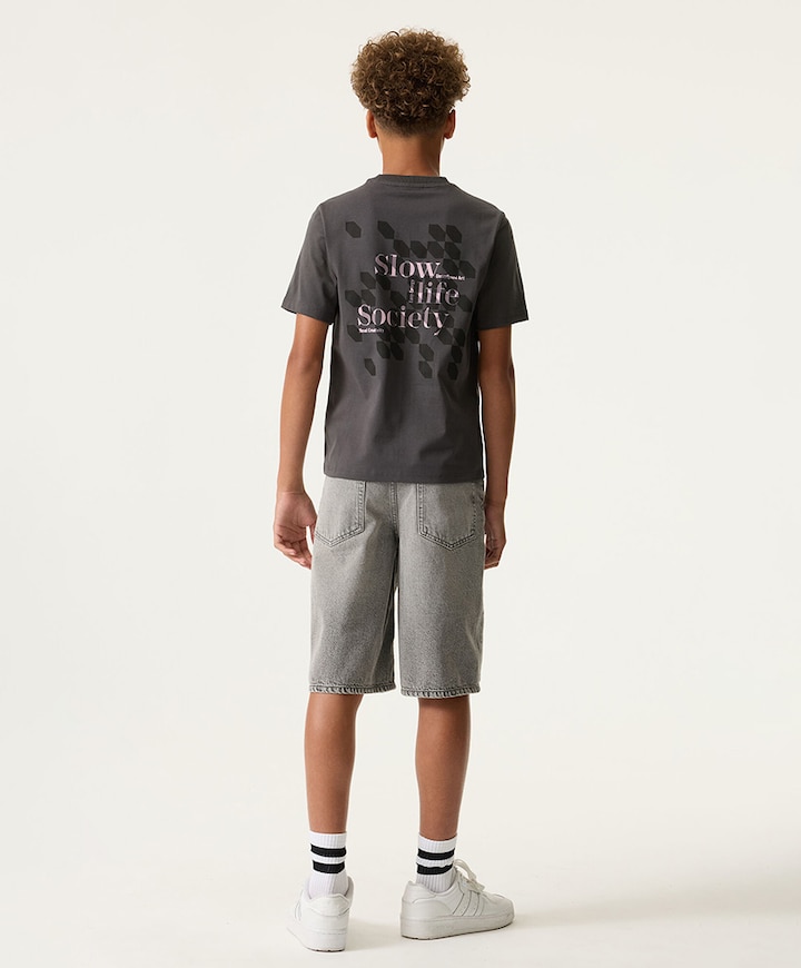 Jongens T-shirt grijs