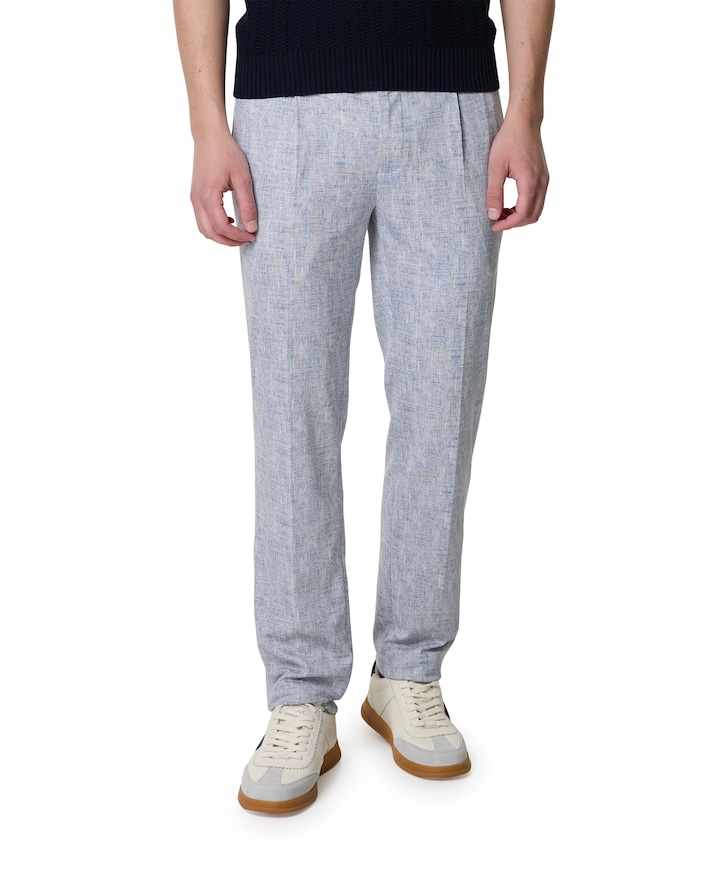 chino heren broek blauw