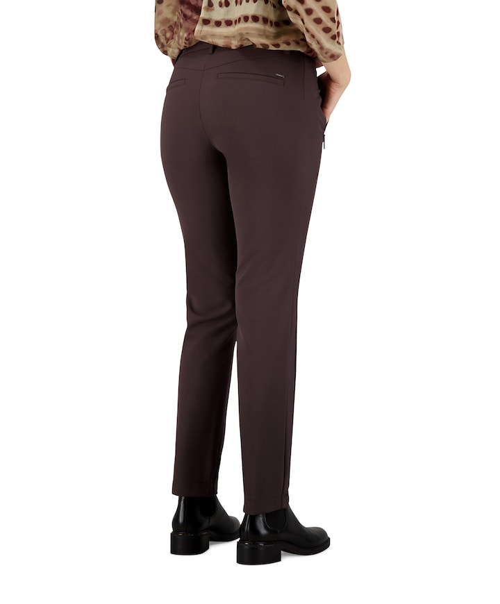 Pull On Slim broek bruin