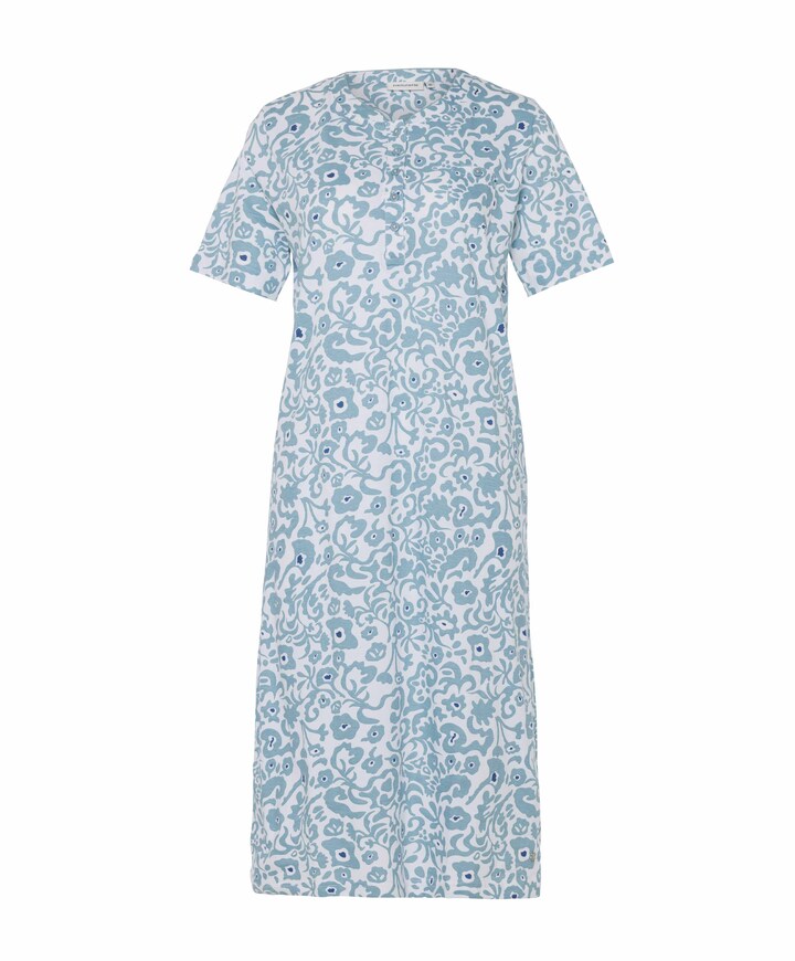 Dames nachthemd blauw
