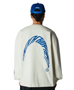 Heren longsleeve ecru