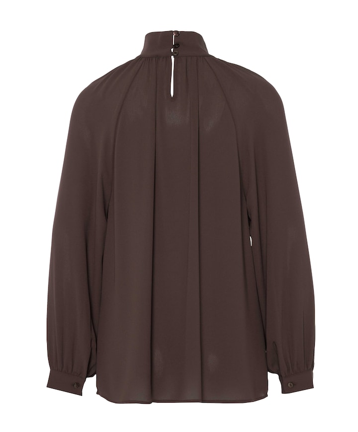Dames blouse bruin