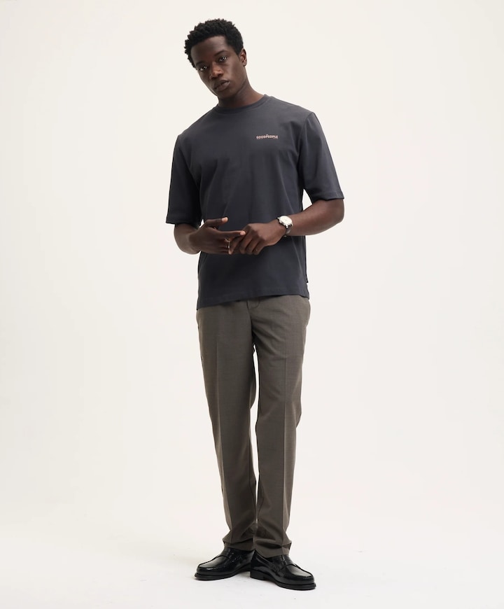 Heren T-shirt grijs