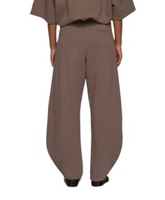 banana fleece dames broek bruin