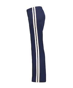 Track stripe meisjes broek blauw