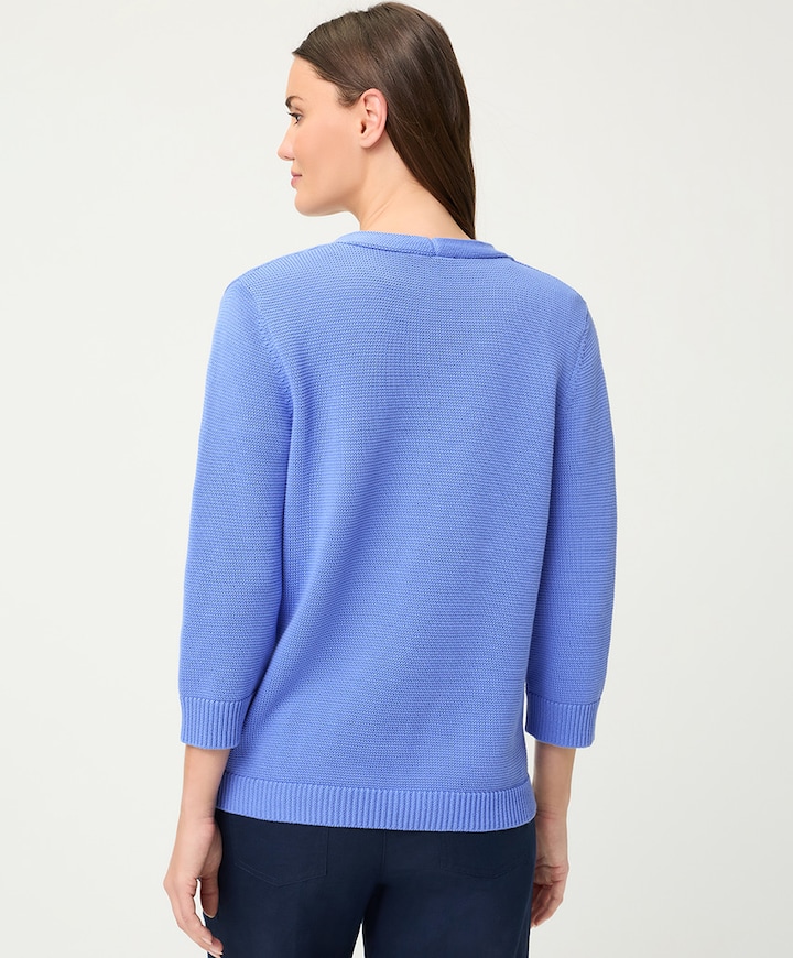 Dames vest blauw