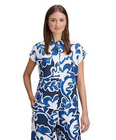 Dames blouse blauw