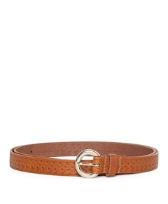 Dames riem beige