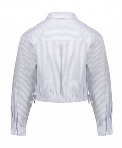 Meisjes blouse lange mouw ecru