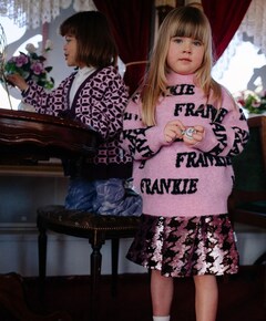 Meisjes trui roze