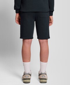 Sweat short jongens korte broek blauw