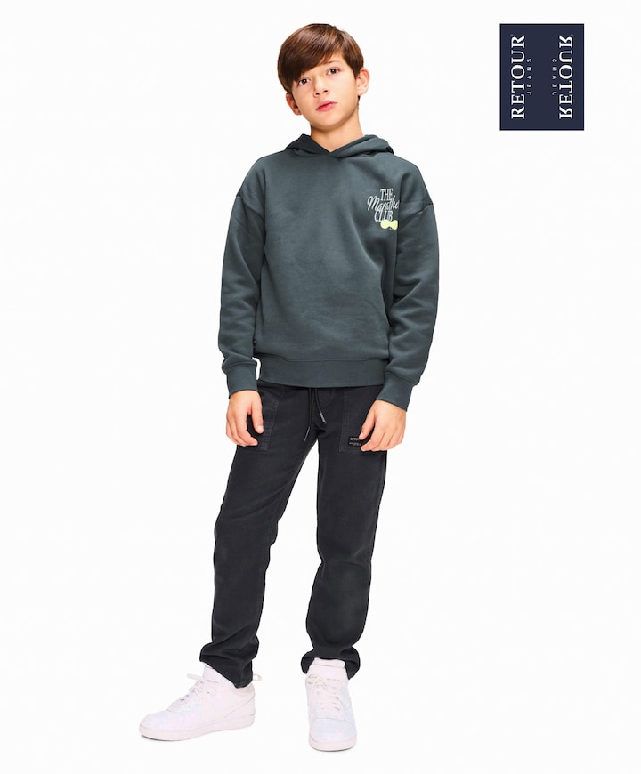 Jongens hoodie groen