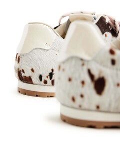 Billy Lou dames sneakers bruin