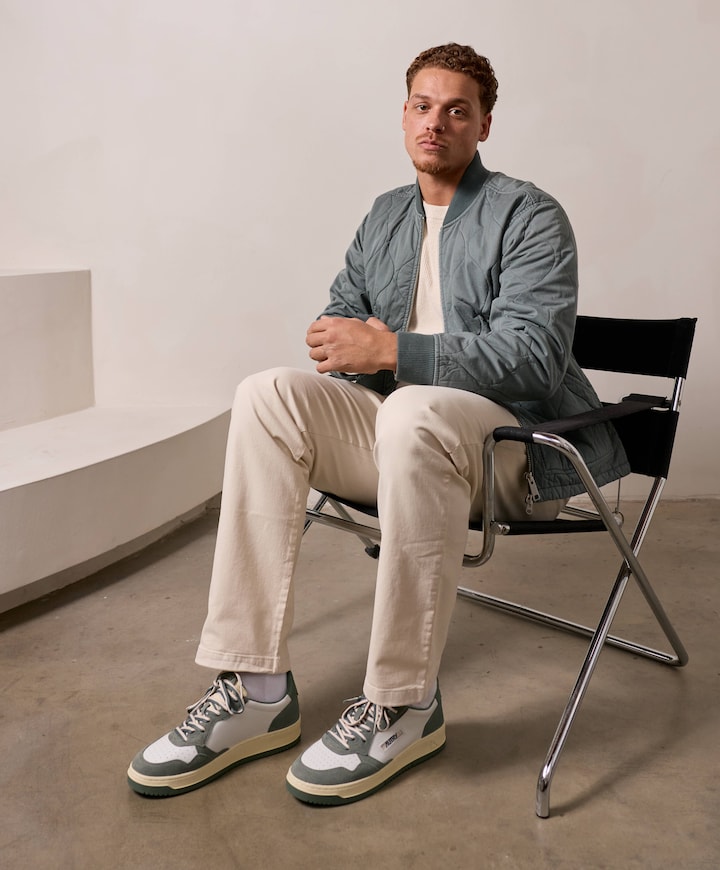 Medalist Low Man heren sneakers groen