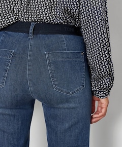 Jenny Wide dames jeans blauw