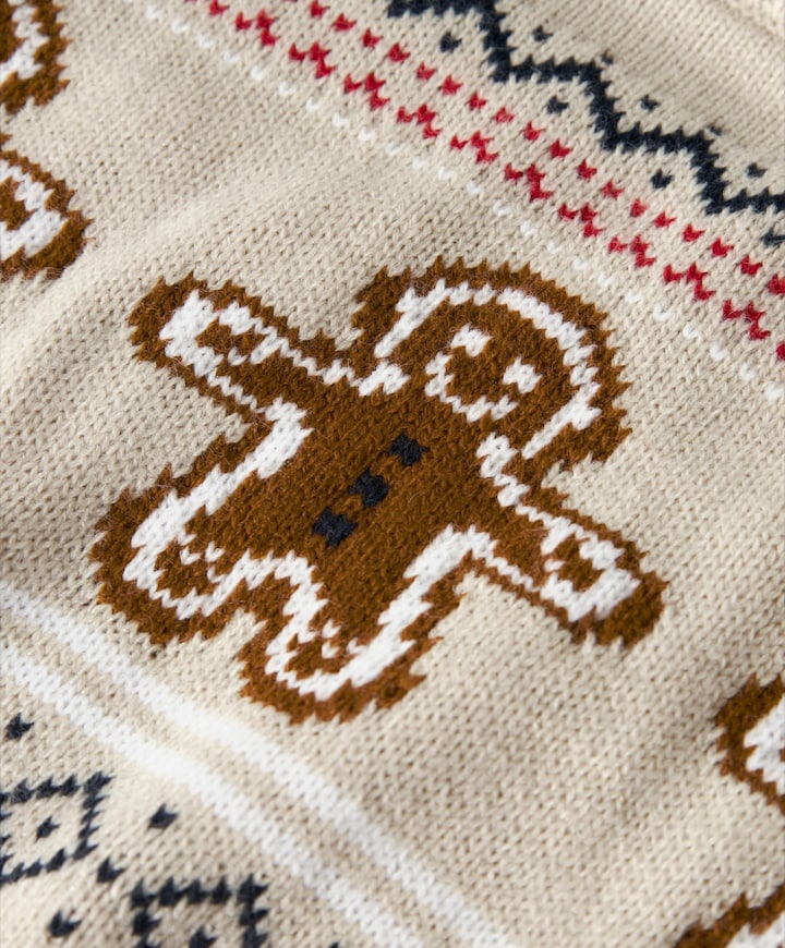 Meisjes trui beige