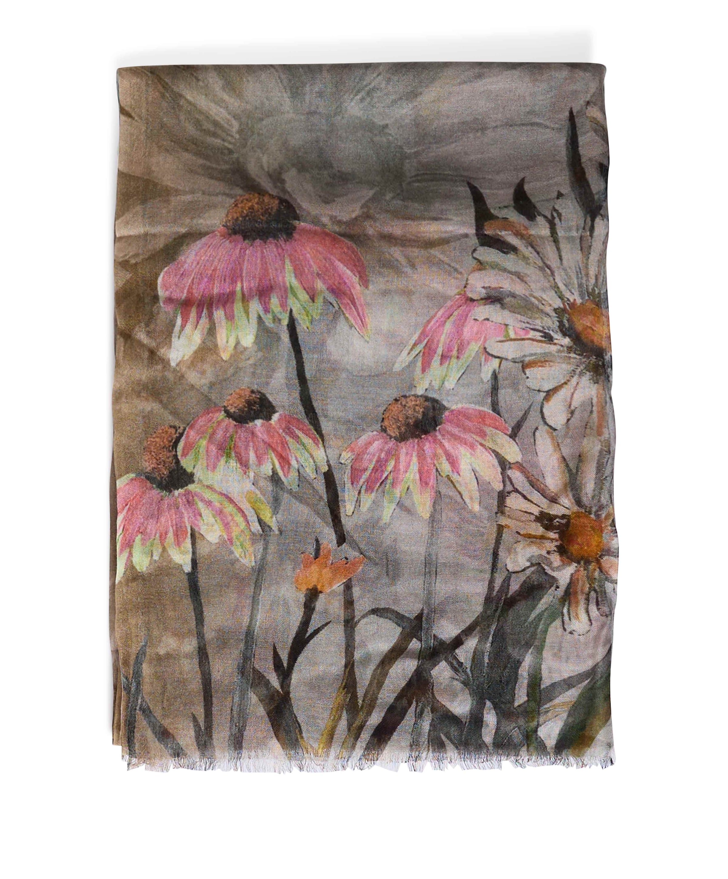 Dames sjaal multicolor