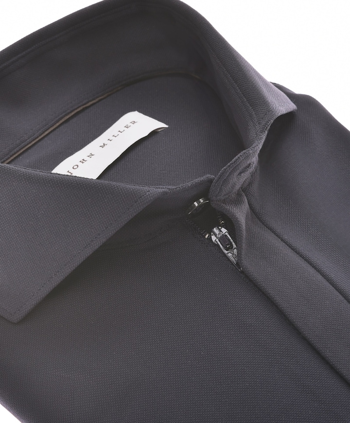 Heren polo blauw