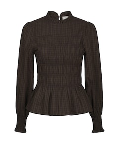 Dames blouse bruin