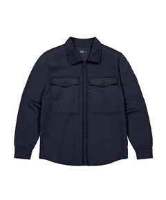 Heren overshirt blauw