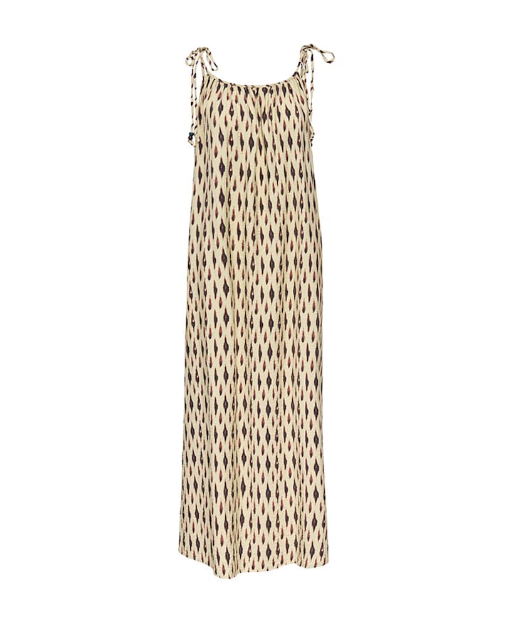 Dames jurk beige