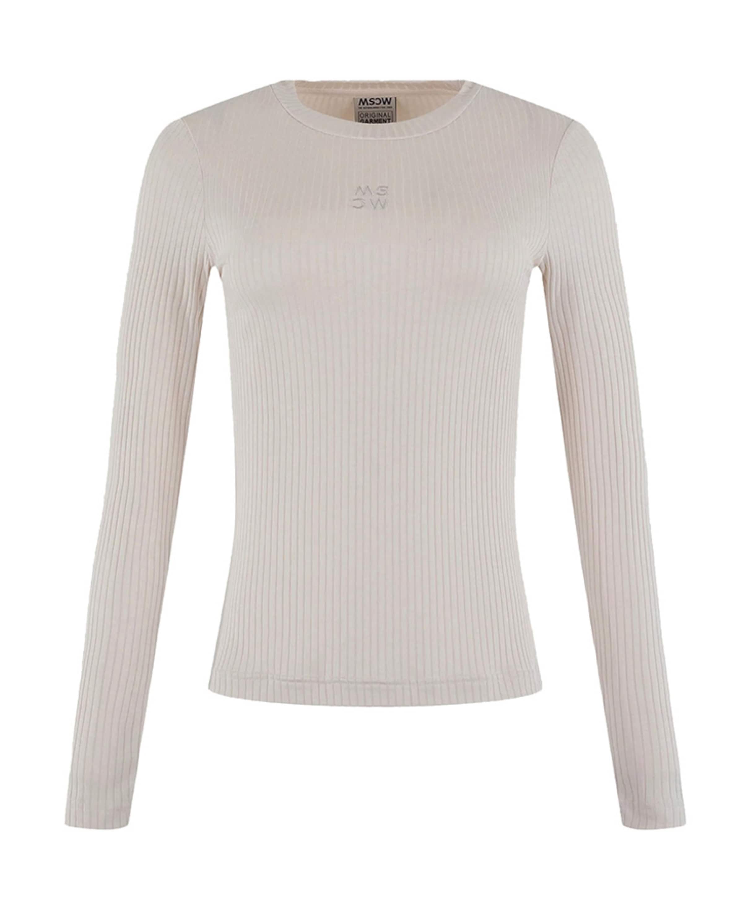 Dames longsleeve beige