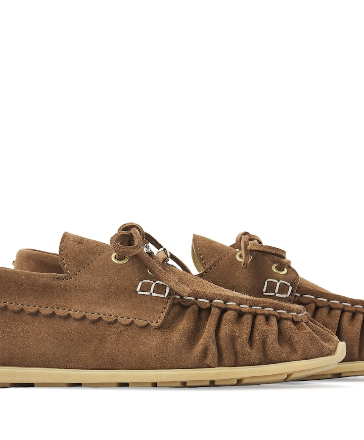 Riley Jade (L) dames loafers bruin