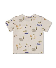 Meisjes T-shirt ecru