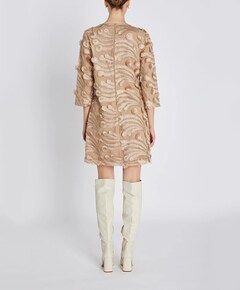 Dames jurk beige