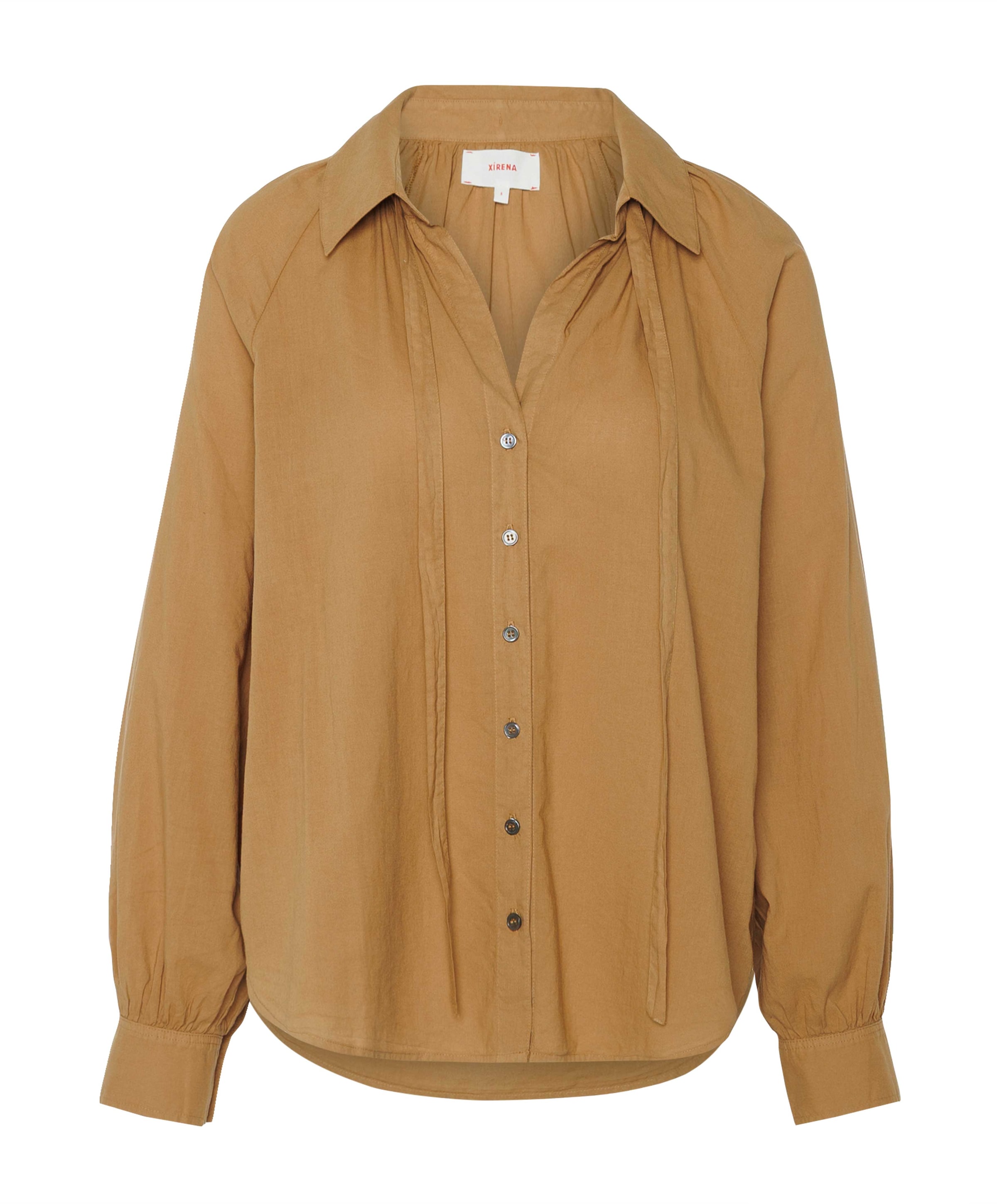 Dames blouse beige