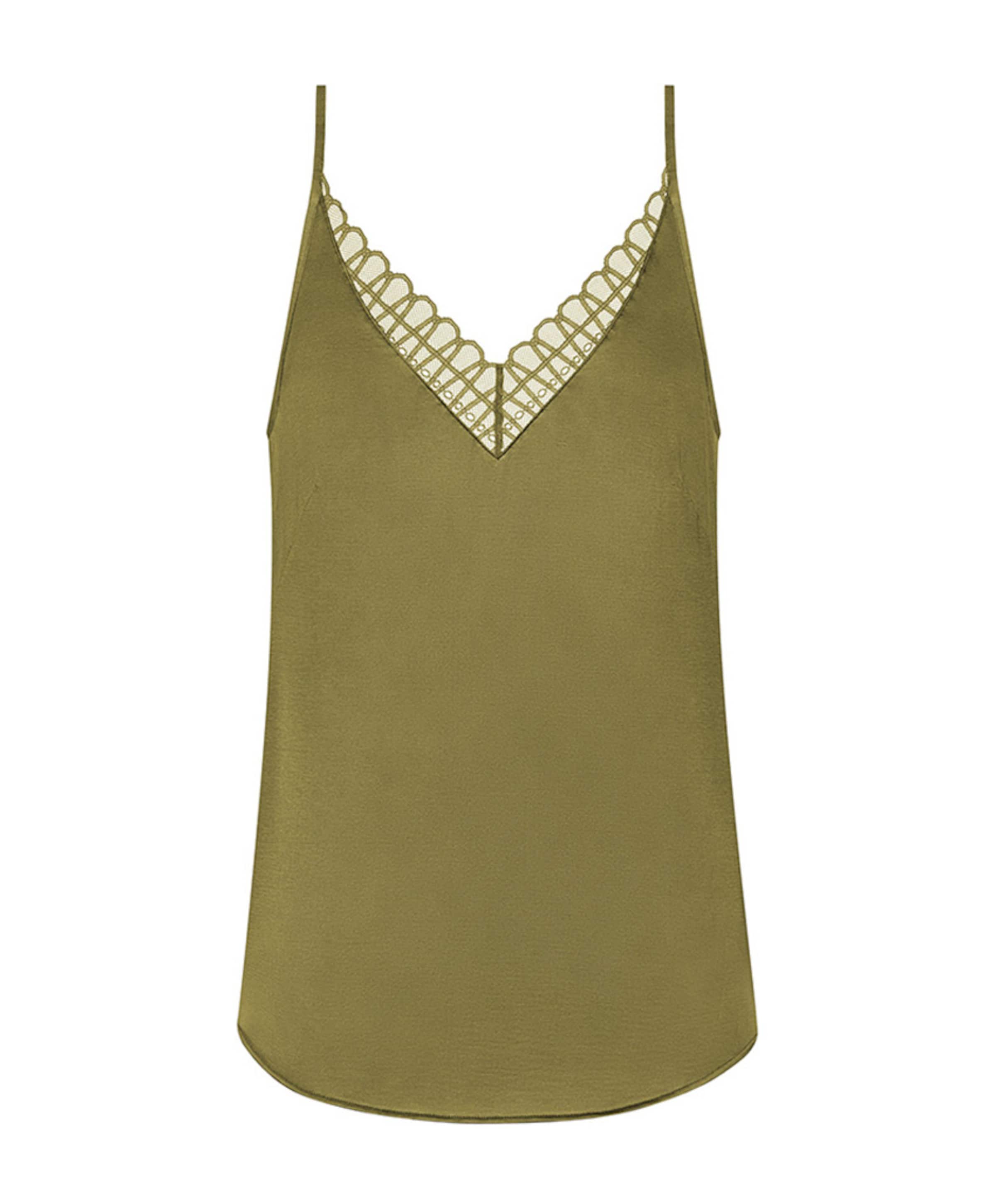 Dames pyjamatop groen