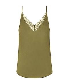 Dames pyjamatop groen