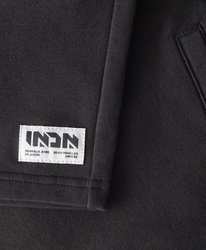 Jog Short Zipper jongens korte broek grijs