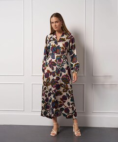 Dames jurk multicolor