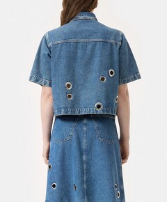 Blouse blauw