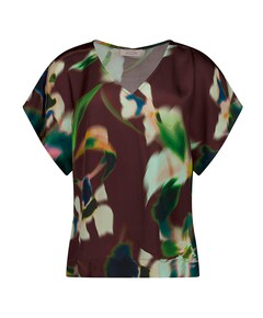 Dames T-shirt bruin