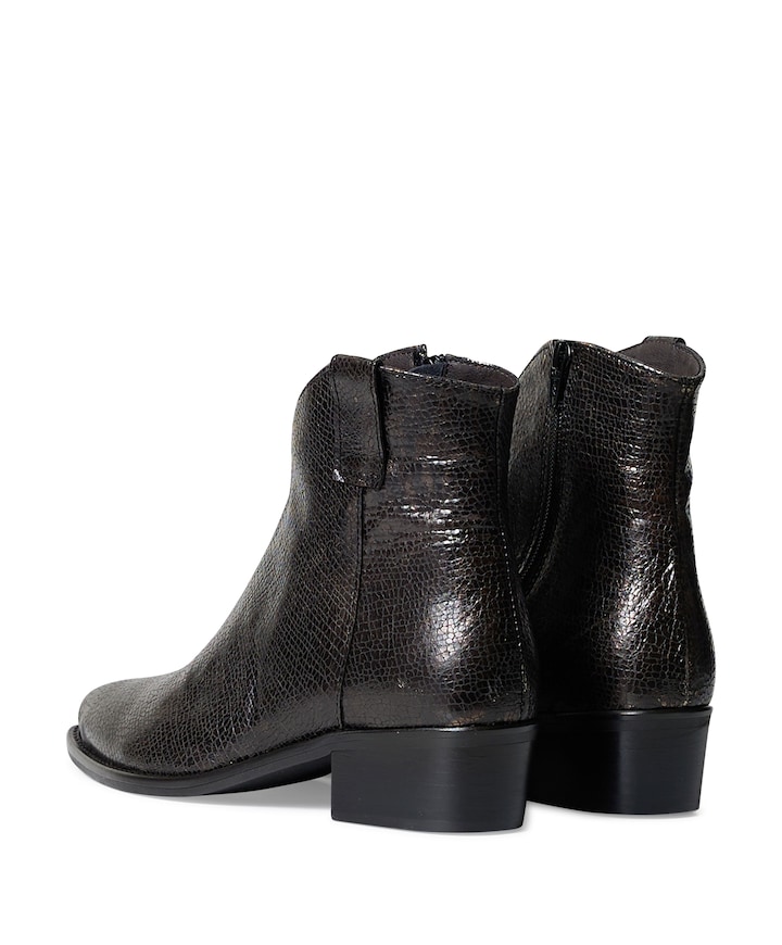 dames enkellaarzen bruin