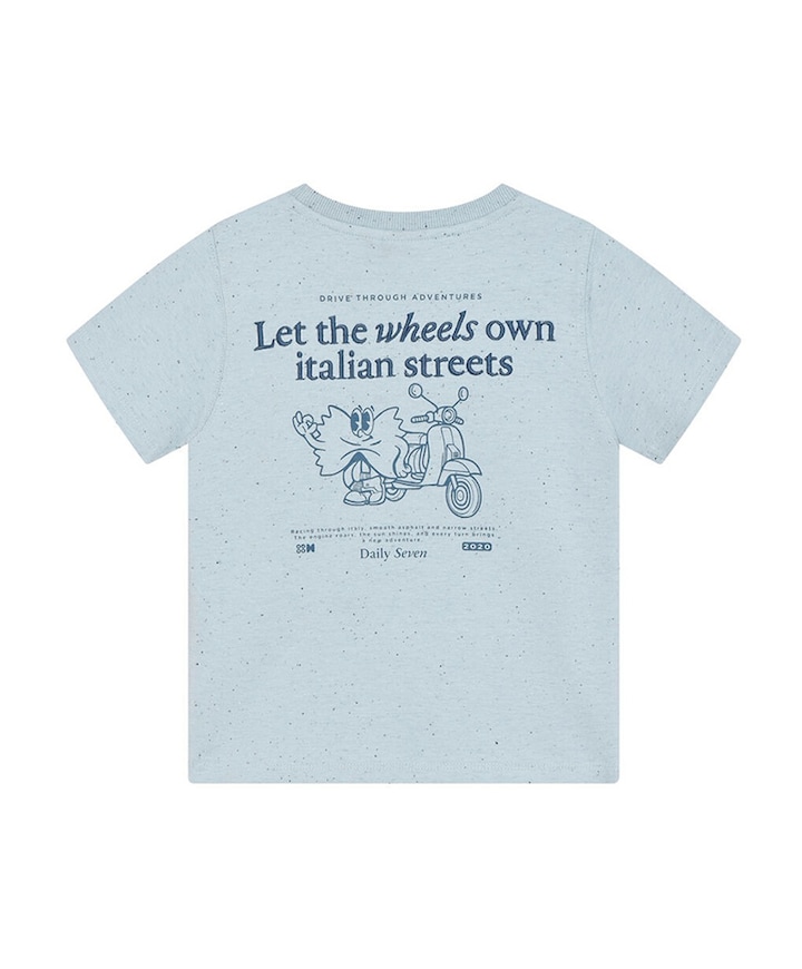 Jongens t-shirt blauw