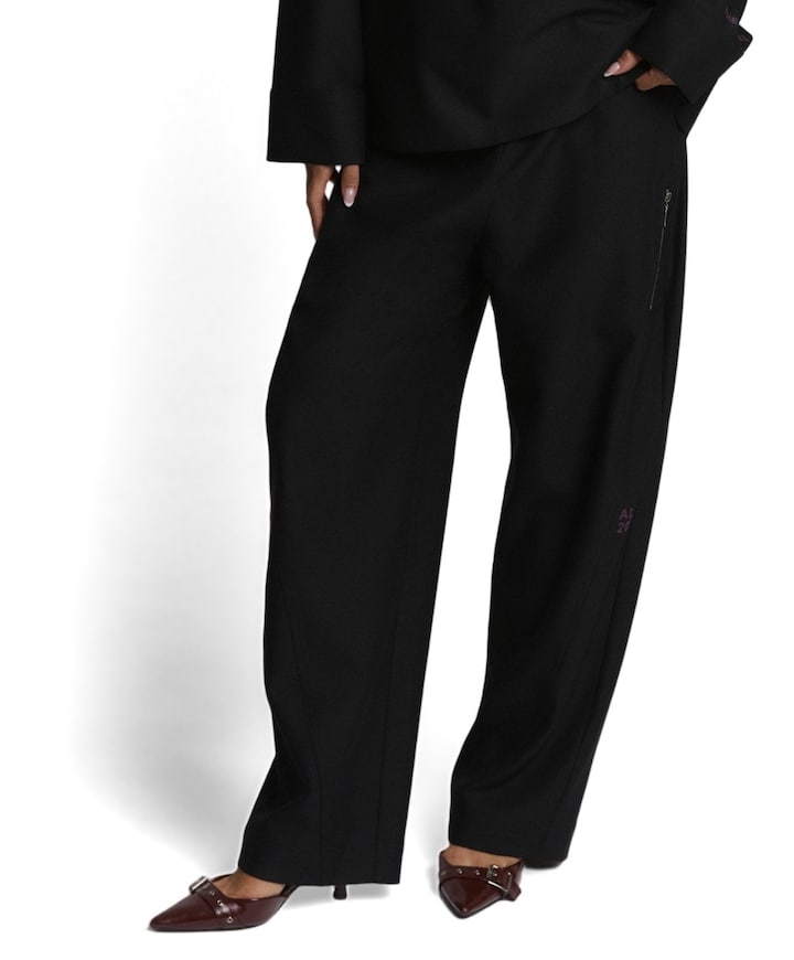 CUTSEAM dames broek zwart
